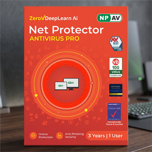 Logiciel de sécurité numérique Net Protector Antivirus Pro 2026 pour la sécurité informatique et la protection en ligne, 1 utilisateur, 3 ans - Product Image 4
