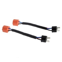 Werkslieferung H4 Keramik-Scheinwerferanschluss Kabelbaum 3-Pin Hochtemperatur-Adapter für Automobil/Motorrad