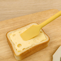 Spatule en silicone pour la cuisine, pour la pâtisserie, cuillère à confiture et racloir à gâteau, ustensile de cuisine durable et écologique, compatible avec les aliments