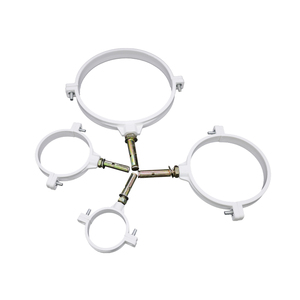 Accesorios de tubería reductora fuerte para casa y sujetador de tubería industrial Clip de <span class=keywords><strong>abrazadera</strong></span> de manguera de plástico <span class=keywords><strong>Pvc</strong></span> PP - Product Image 6