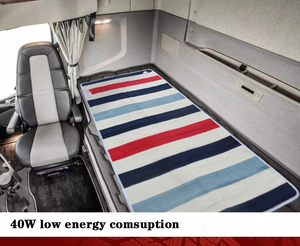 170*50cm <b>Electric</b> Car <b>Blanket</b> <b>12V</b> 24V Heated <b>Blankets</b> With 4 Fast Heating Levels for Cars Trucks Winter Travel - Product Image 5