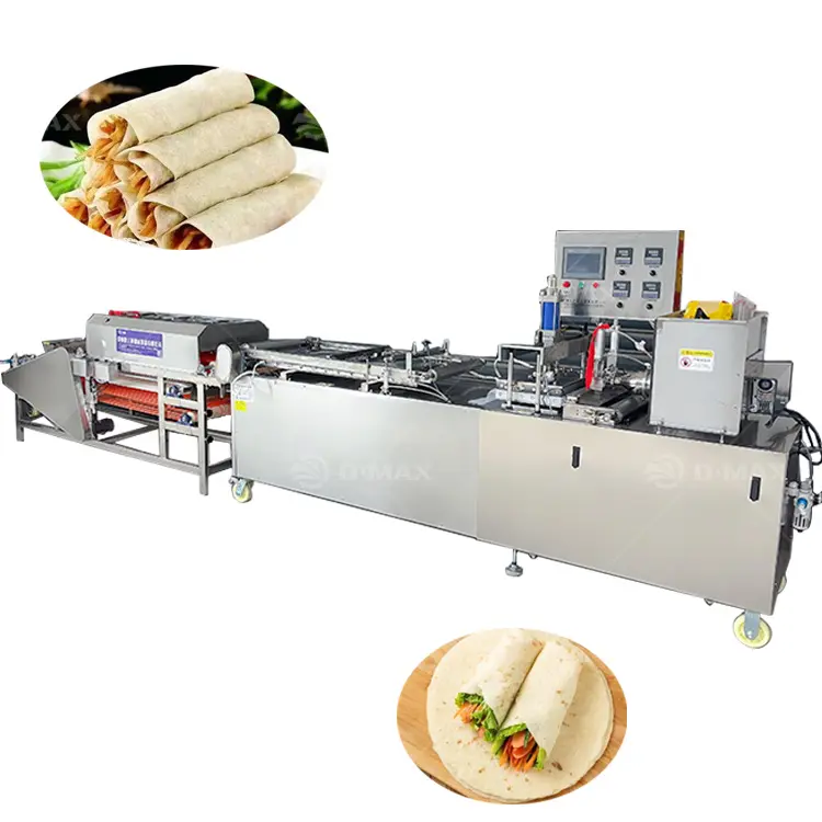 Intelligente Steuerung Weizenbrotmaschine Mexiko Burrito Maismaschine Pizzabasis Roti Mehl Tortilla-Maschine