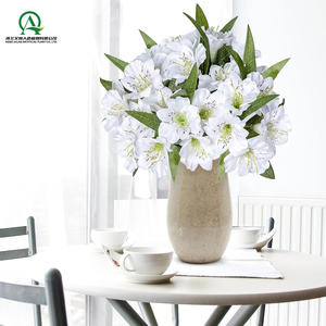 Fleurs d'<span class=keywords><strong>Amaryllis</strong></span> Artificielles Tige Soie Grandes Fleurs Tropicales <span class=keywords><strong>Plante</strong></span> de Ménage pour Arrangements de Vase Décor de Bureau à Domicile - Product Image 5