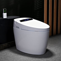 Kmry Intelligent Bidet Toilettes intelligentes Capteur de fonctionnement automatique Bol électronique en céramique WC Sanitaire avec rinçage par gravité