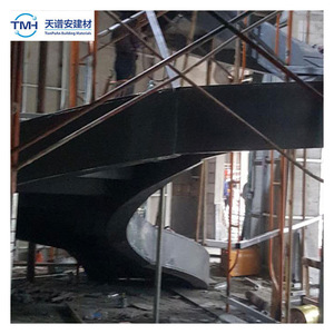Escaliers en acier TianPuAn pour extérieur, design industriel droit, construction métallique, solution d'installation personnalisable - Product Image 5