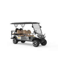 Voiturette de golf 6 places pour parcours de golf Buggy de golf chinois à bon prix fabriqué à Guangzhou Fabricant