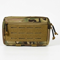 Sac banane tactique Molle unisexe imperméable avec logo personnalisé, pochette utilitaire en nylon pour ceinture, organiseur de premiers secours, équipement de sport extérieur à fermeture éclair