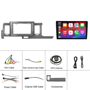 Radio Mobil Android Wireless Carplay untuk Toyota Hiace H200 2010 - 2018 Head Unit Stereo Multimedia Player <span class=keywords><strong>GPS</strong></span> Navigasi BT - Product Image 2