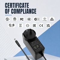 Adaptateur secteur AC/DC 12V 5A avec prise argentine, alimentation 60W pour bandes LED et caméras de vidéosurveillance