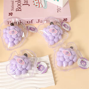 CHENXI Customized New <b>Packing</b> Grape Squishy Toy Cute Schoolbag Pendant Squishies <b>Fidget</b> Toy for Kid and Adult - Product Image 3