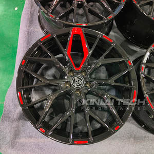 Jantes de voiture en aluminium forgé XL 17 18 19 20 21 22 pouces 5x108 5x112 5x114.3 5x120 pour jantes en alliage concave profond <span class=keywords><strong>Volvo</strong></span> BMW Audi Benz - Product Image 2