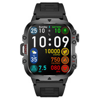 Jam Tangan Pintar Olahraga Spovan Waterproof QX11 Jam Tangan Pintar Luar Ruangan Terbaik