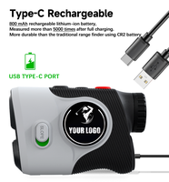 Télémètre laser de golf portable OEM 7x IP54 1500m pour la chasse et le golf