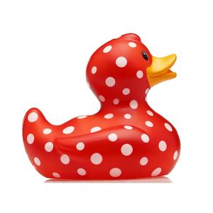 Canard en caoutchouc PVC personnalisé en gros, jouet promotionnel imprimé pour enfants, idéal pour le jeu aquatique et les bains, adapté aux tout-petits - Product Image 4