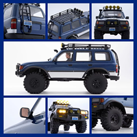 Pour LC80 PRO V2 FCX10 1/10 4WD, camion RC tout-terrain à moteur brossé, RTR, lumières LED, haute vitesse 22 km/h, portée 150 m