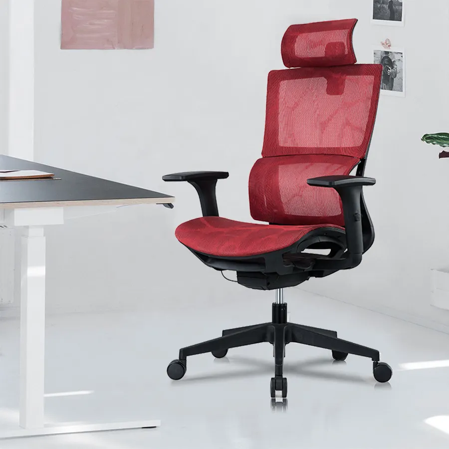 Luxury Modern Design Ergonomic Computer Task Desk Chair Office silla Executive Soft Mat High Back full Mesh Office Swivel Chairs