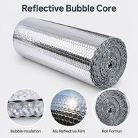 Isolation en bulles multicouche réfléchissante en aluminium pour la réduction de la chaleur des plafonds des entrepôts logistiques