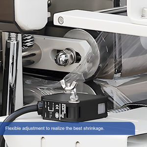 Machine automatique électrique d'application de manchons thermorétractables Finalwe PE pour l'étiquetage et la scellure des aliments et des boissons (bouteille, boîte, pot, sachet) - Product Image 3