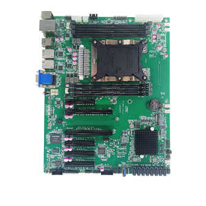 A high-speed bridge single-socket LGA3647 <b>CPU</b> server <b>motherboard</b> that supports dual GPU graphics cards, replacing the Supermicro - Product Image 2