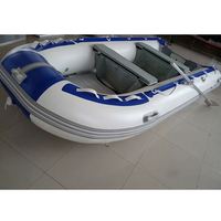 Yacht sportif gonflable OHO de haute qualité en PVC pour la dérive avec plancher en aluminium ou en pont pneumatique pour la pêche