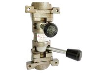 QF502A Vanne pneumatique 2+2 de commutation d'air, valve manuelle pour système de forage pétrolier