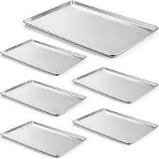 Moldes Apilables para Hornear Croissants de Aluminio, Antiadherentes, para Pizza <span class=keywords><strong>Pinsa</strong></span> Romana, Bandejas Perforadas con Orificios - Product Image 3