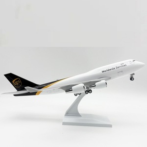 Modelo de Avión UPS B747 de Metal Fundido a Presión de 30 cm, Decoración Perfecta para Escritorio y Regalo de Navidad para Aficionados a la Aviación - Product Image 2