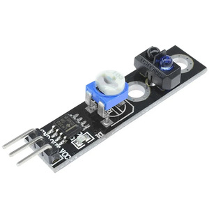 Module de capteur de suivi de ligne Ky-033 pour interrupteur photoélectrique réfléchissant Tcrt5000 pour robots et projets DIY - Product Image 4