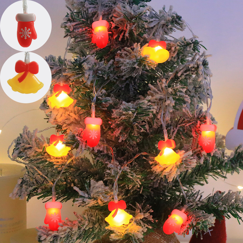 Christmas Gloves+Bell