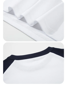 Camiseta de hombre de moda de clasificación superior, Camiseta holgada de dos colores Unisex, camiseta de verano con logotipo personalizado al por mayor - Product Image 6