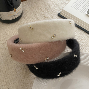 Fasce classiche semplici a tinta unita per ragazze eleganti alla moda fascia per capelli dolci per donne accessori per capelli alla moda graziosi - Product Image 1