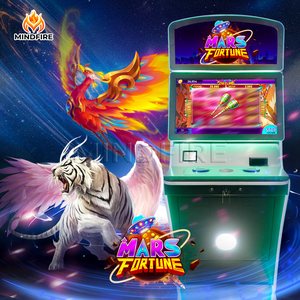 Machine de jeu d'adresse verticale à monnayeur Mars Fortune en anglais avec écran tactile - Product Image 1