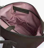 Sac à dos à langer portable grande capacité léger avec fermeture éclair multifonctionnel imperméable pour papa et maman en voyage