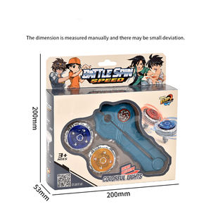 Toupie de combat pour enfants, ancienne toupie à faire tourner pour les jeux de fête - Product Image 5