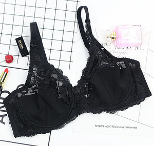 Sujetadores de talla grande para mujer, ropa interior sin soporte, Push Up, transparente, ultrafino, Sexy - Product Image 6