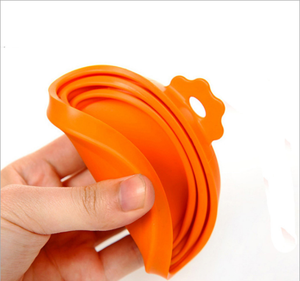 Couvercle universel réutilisable pour nourriture des animaux 1 pièce, de haute qualité, en Silicone pour chiens et chats - Product Image 4