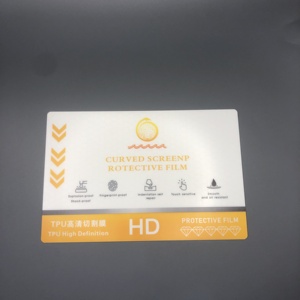 Películas de <span class=keywords><strong>hidrogel</strong></span> para reparación de memoria, protectores de pantalla flexibles mate HD para máquina de corte de Plotter, películas de protección de pantalla curvas para teléfono - Product Image 5
