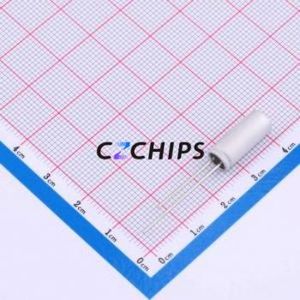 ตัวเก็บประจุแบบแข็ง HT1E337M0615PC แบบ Through-hole (THT), ขนาด D6.3xL15 มม. 330uF 20% 25V 2.5 มม. - Product Image 2