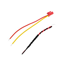 Harnes kawat XH2.54 kabel Terminal 2/3/4/5/6/10P merah, biru, hitam dan putih Dupont kepala tunggal pengikat kawat lapis grosir