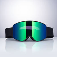 Lunettes de neige cylindriques à double lentille Otg Design, protection UV, lunettes de sport d'hiver, super anti-rayures, masques de ski