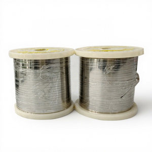 سعر المصنع Cr20Ni80 Cr30Ni70 نيتشروم سلك مسطح سبيكة نيكل Ni80Cr20 سلك مسطح - Product Image 1