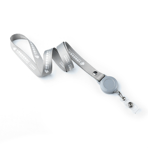 Porte-badge rétractable personnalisé avec logo, cordon, nouvelles idées cadeaux, style <span class=keywords><strong>yoyo</strong></span>, impression offset, sérigraphie, polyester - Product Image 4