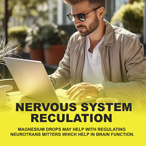 תיוג פרטי תבליט מתח מגנזיום נוזלי טיפות 1000 מ "ג עם אומגה 3 ו-l-theanine לחיזוק המערכת החיסונית - Product Image 6