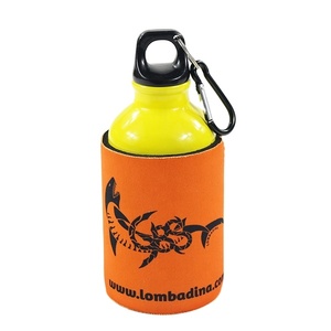 Promotion OEM Personnalisé Gratuit Impression par transfert thermique intégrale Extérieur Néoprène Porte-bouteille isotherme pour bière, vélo, eau avec logo - Product Image 1