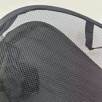 Panier de tri des linge pliable avec pochette de rangement, rangement facile et design portable pour salle de bain et chaussures, 58x36x36cm, 1 pièce