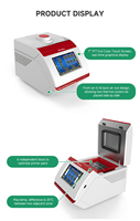 Cycleur thermique à gradient PCR-W-A6 WISDOM Bloc indépendant 6 zones, écran tactile 7 "et technologie Peltier ultra-rapide
