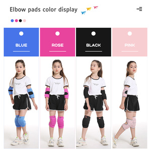 Gomitiere in spugna di danza sportiva Aolikes che ballano pattinaggio a rotelle inginocchiato per braccio del gomito dei bambini - Product Image 5