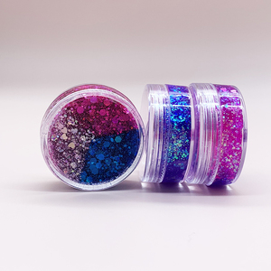 Gel pailleté pour le corps, couleur personnalisée, longue durée, emballage écologique, brillant, scintillant, <span class=keywords><strong>maquillage</strong></span> pour cheveux, visage et corps, 15 ml, non toxique, facile - Product Image 4