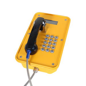 Teléfono Fijo con Cable JR105-FK, Resistente a la Intemperie, IP67, Analógico, VoIP, 4G y GSM, Disponible para Uso en Emergencias - Product Image 1