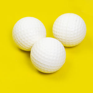 Оптовая продажа, изготовленные на заказ, антистрессовые мячи из пенополиуретана в форме гольфа, мягкие декомпрессионные Игрушечные Мячи - Product Image 5